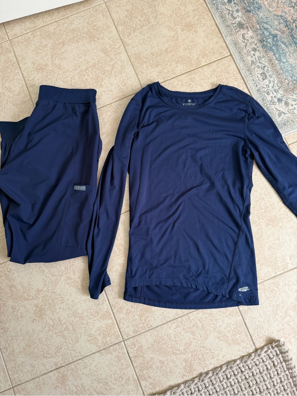 Med Couture jogger scrub set